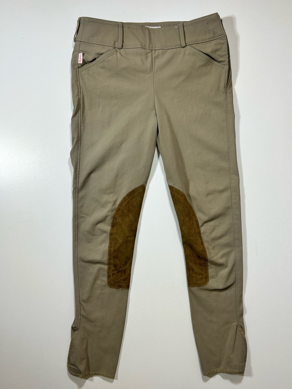 Women’s TAILORED SPORTSMAN TROPHY HUNTER MID-RISE Side Zip BREECH Riding Size 28